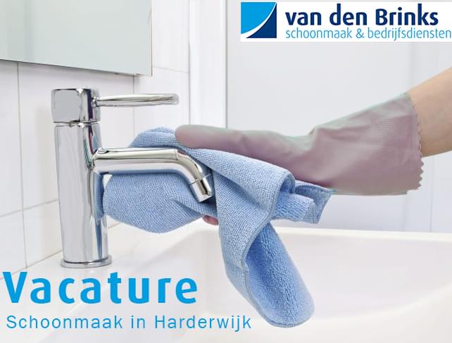 Vacature Schoonmaakster Harderwijk Van Den Brinks Schoonmaak